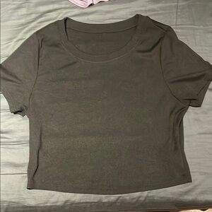 SHEIN Black Crop Top